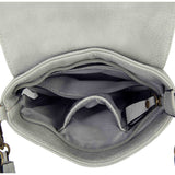 The Audry Crossbody - Light Grey - Ampere Creations