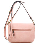 The Audry Crossbody - Pastel Pink - Ampere Creations