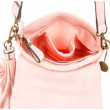 The Audry Crossbody - Pastel Pink - Ampere Creations