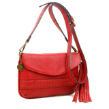 The Audry Crossbody - Red - Ampere Creations