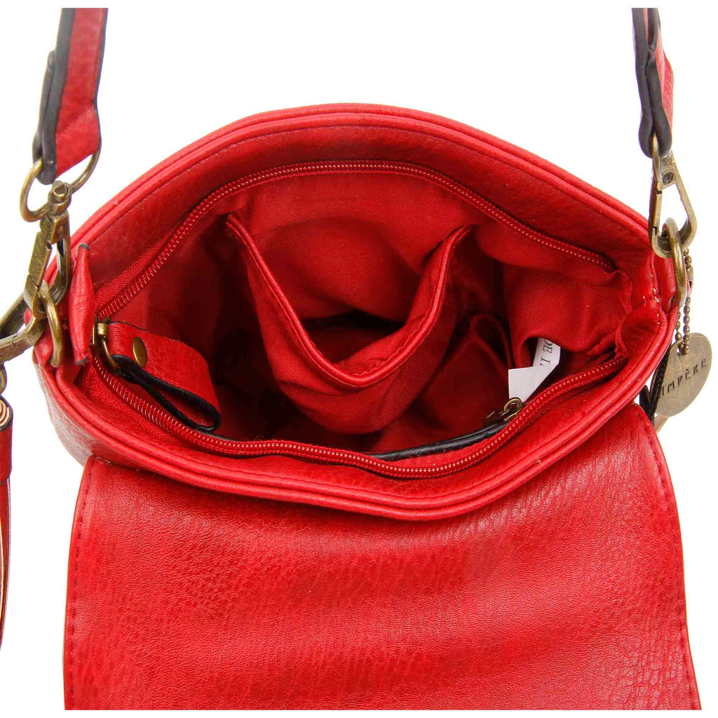 The Audry Crossbody - Red – Ampere Creations