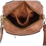 The Aime Crossbody - Brown - Ampere Creations