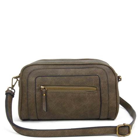 The Aime Crossbody - Khaki - Ampere Creations