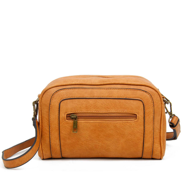 The Aime Crossbody - Light Brown – Ampere Creations