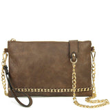 The Danica Crossbody - Dark Brown - Ampere Creations