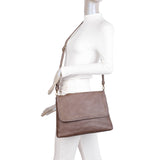 Savannah Crossbody - Taupe - Ampere Creations