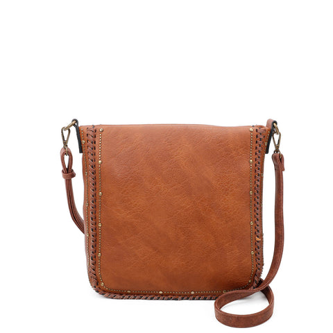 Shelby Crossbody - Cognac - Ampere Creations