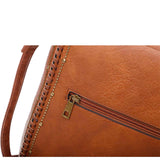 Shelby Crossbody - Cognac - Ampere Creations