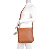 Shelby Crossbody - Cognac - Ampere Creations