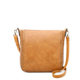 Shelby Crossbody - Light Brown - Ampere Creations