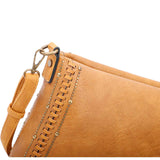 Shelby Crossbody - Light Brown - Ampere Creations
