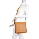 Shelby Crossbody - Light Brown - Ampere Creations