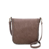 Shelby Crossbody - Taupe - Ampere Creations