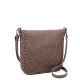 Shelby Crossbody - Taupe - Ampere Creations