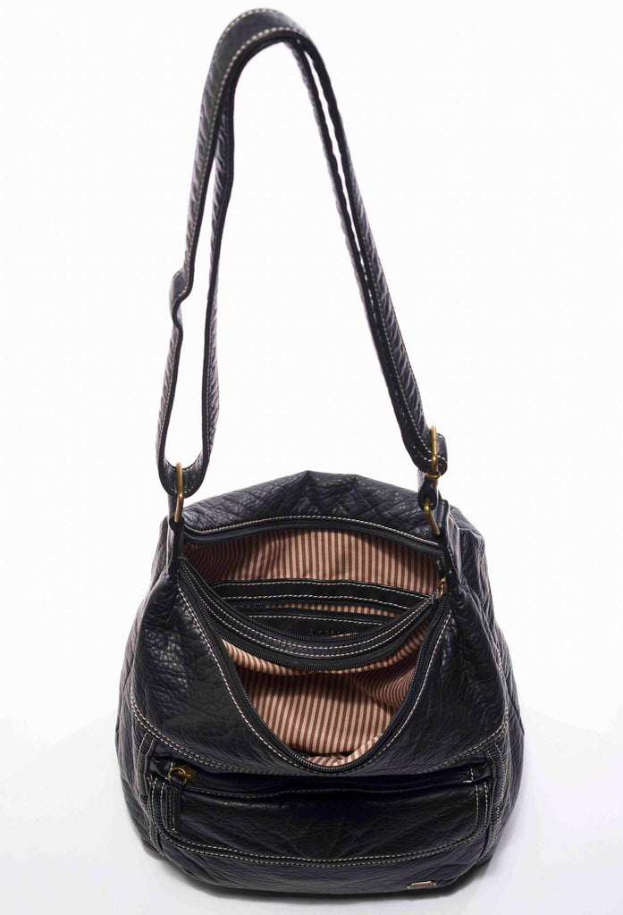 The Angelina Crossbody - Black – Ampere Creations