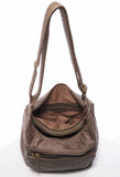 The Angelina Crossbody - Dark Grey - Ampere Creations