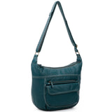 The Angelina Crossbody - Forest Green