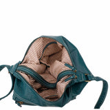 The Angelina Crossbody - Forest Green