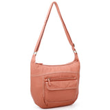 The Angelina Crossbody - Peach