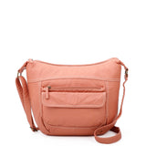 The Angelina Crossbody - Peach