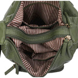 The Alison Crossbody - Army Green - Ampere Creations