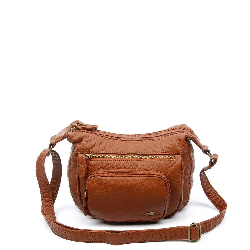 The Alison Crossbody - Brown - Ampere Creations