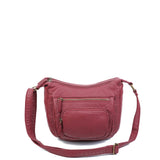 The Alison Crossbody - Burgundy - Ampere Creations