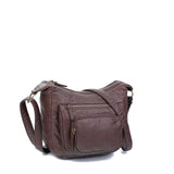 The Alison Crossbody - Chocolate Brown - Ampere Creations