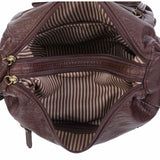 The Alison Crossbody - Chocolate Brown - Ampere Creations