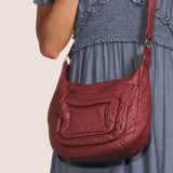 The Alison Crossbody - Poppy Red