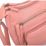 The Alison Crossbody - Peach - Ampere Creations