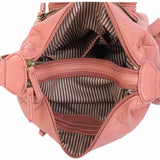 The Alison Crossbody - Peach - Ampere Creations