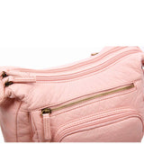 The Alison Crossbody - Petal Pink - Ampere Creations