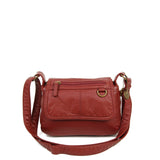 The Willma Crossbody - Burgundy - Ampere Creations