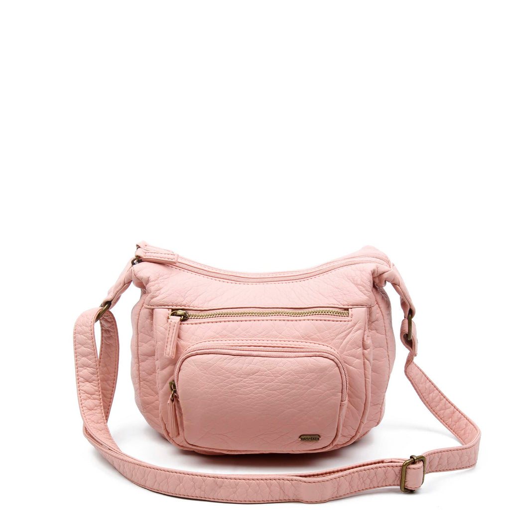 The Alison Crossbody - Petal Pink - Ampere Creations
