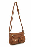 The Bethany Crossbody - Brown - Ampere Creations