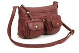 The Bethany Crossbody - Burgundy - Ampere Creations