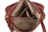 The Bethany Crossbody - Burgundy - Ampere Creations