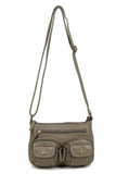 The Bethany Crossbody - Dark Grey - Ampere Creations