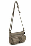 The Bethany Crossbody - Dark Grey - Ampere Creations