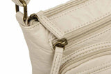 The Bethany Crossbody - Taupe - Ampere Creations