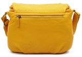 The Large Bonnie Saddle Crossbody - Honey Mustard - Ampere Creations