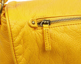 The Large Bonnie Saddle Crossbody - Honey Mustard - Ampere Creations