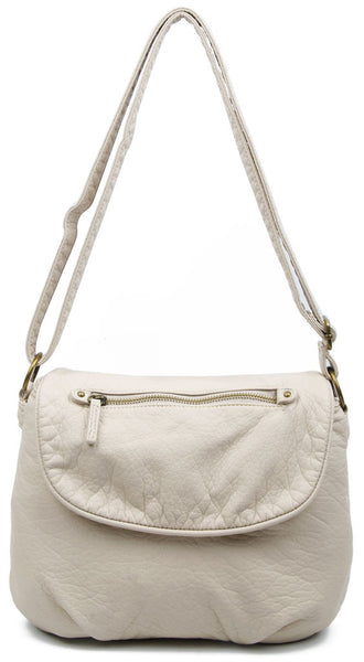 The Large Bonnie Saddle Crossbody - Taupe – Ampere Creations