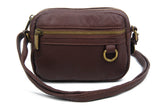 The Caroline Mini Crossbody - Chocolate Brown - Ampere Creations