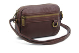 The Caroline Mini Crossbody - Chocolate Brown - Ampere Creations