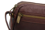 The Caroline Mini Crossbody - Chocolate Brown - Ampere Creations