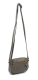 The Caroline Mini Crossbody - Dark Grey - Ampere Creations