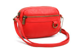 The Caroline Mini Crossbody - Poppy Red - Ampere Creations