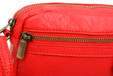 The Caroline Mini Crossbody - Poppy Red - Ampere Creations